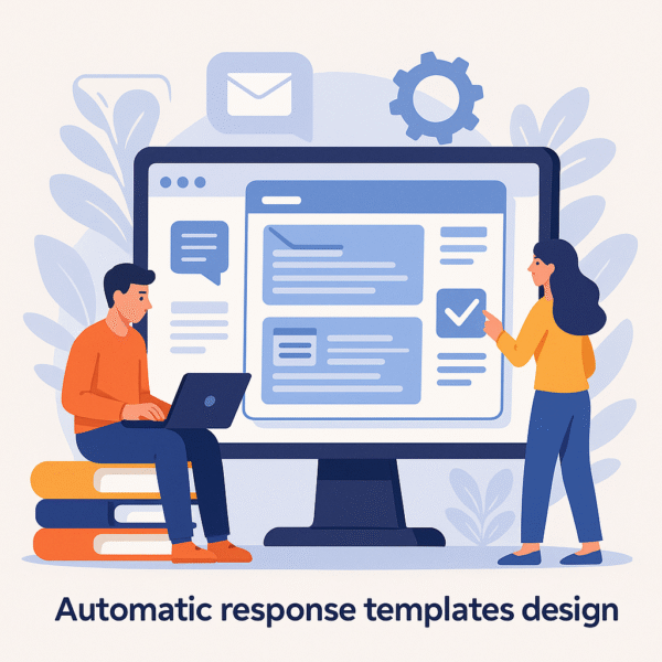 Automatic response templates design