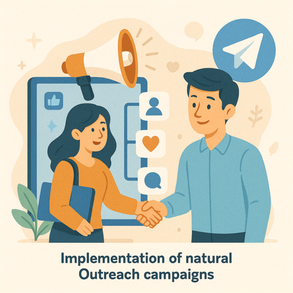 Implementation of natural Outreach campaigns