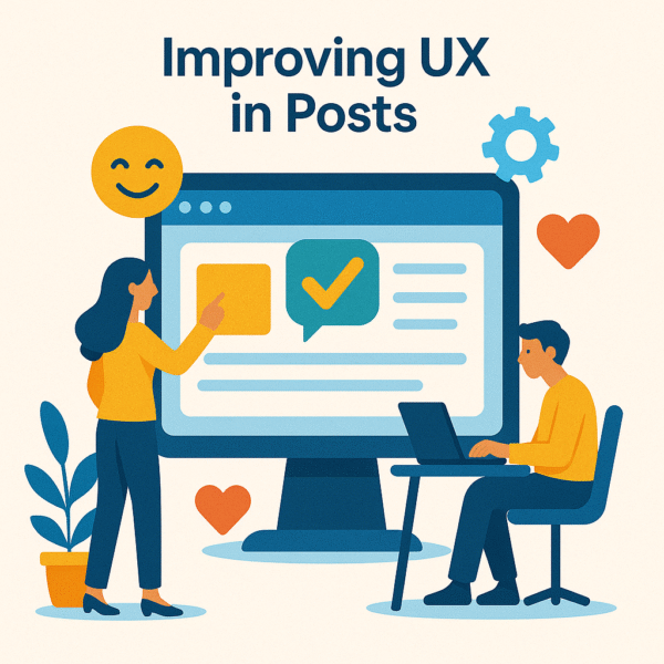 Improving UX user experience in posts