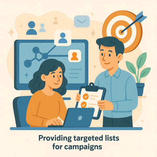 Providing targeted lists for campaigns
