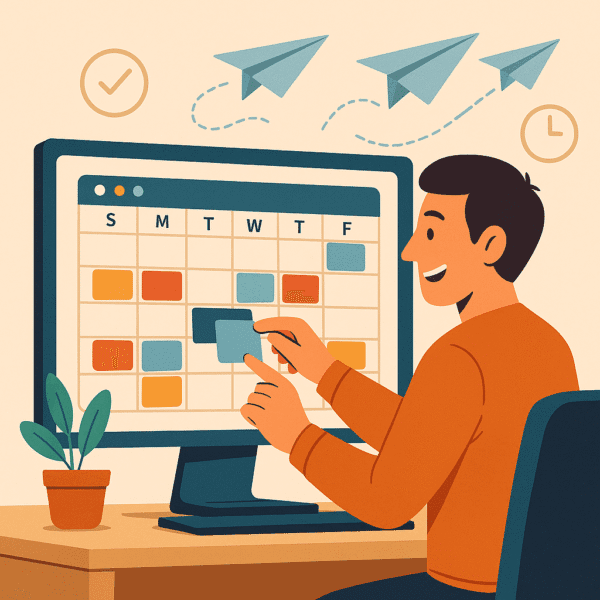 Schedule of posts automatically
