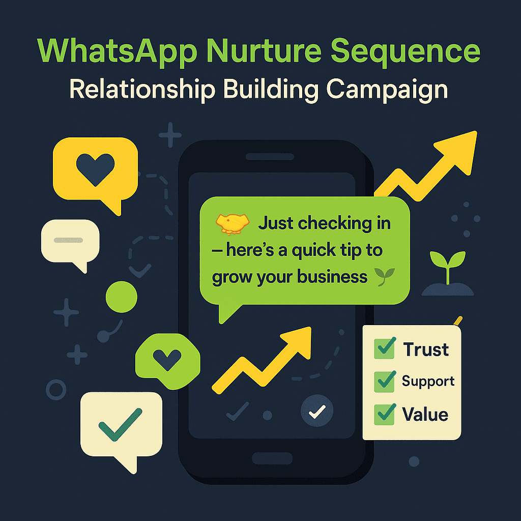 WhatsApp Nurture Sequence – Relationship Building Campaign