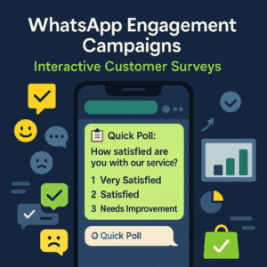 WhatsApp Campaign - Interactive Customer Surveys